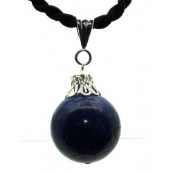 20mm Lapis Lazuli Gemstone Sphere Pendant